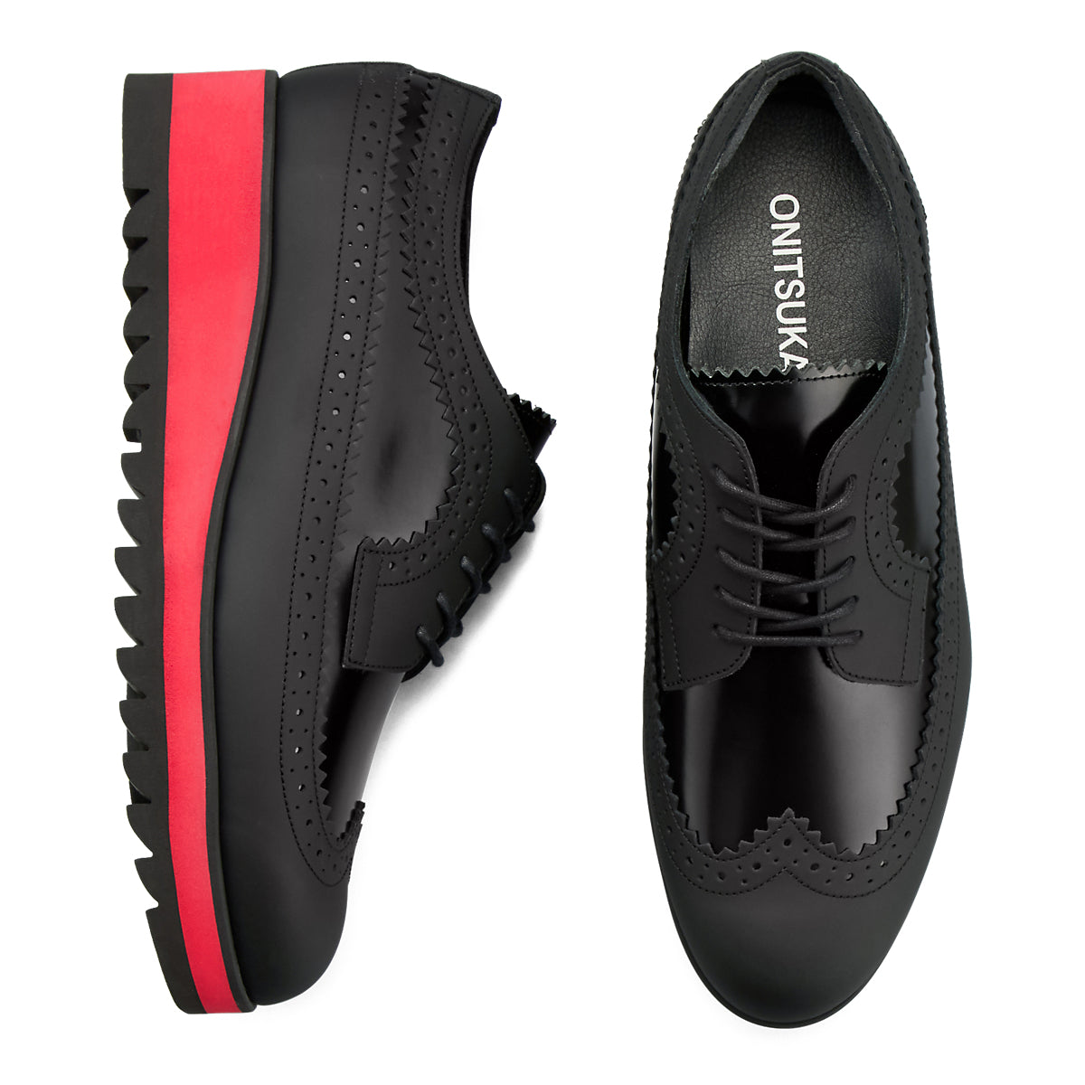 BROGUE - BLACK / CLASSIC RED - view 8