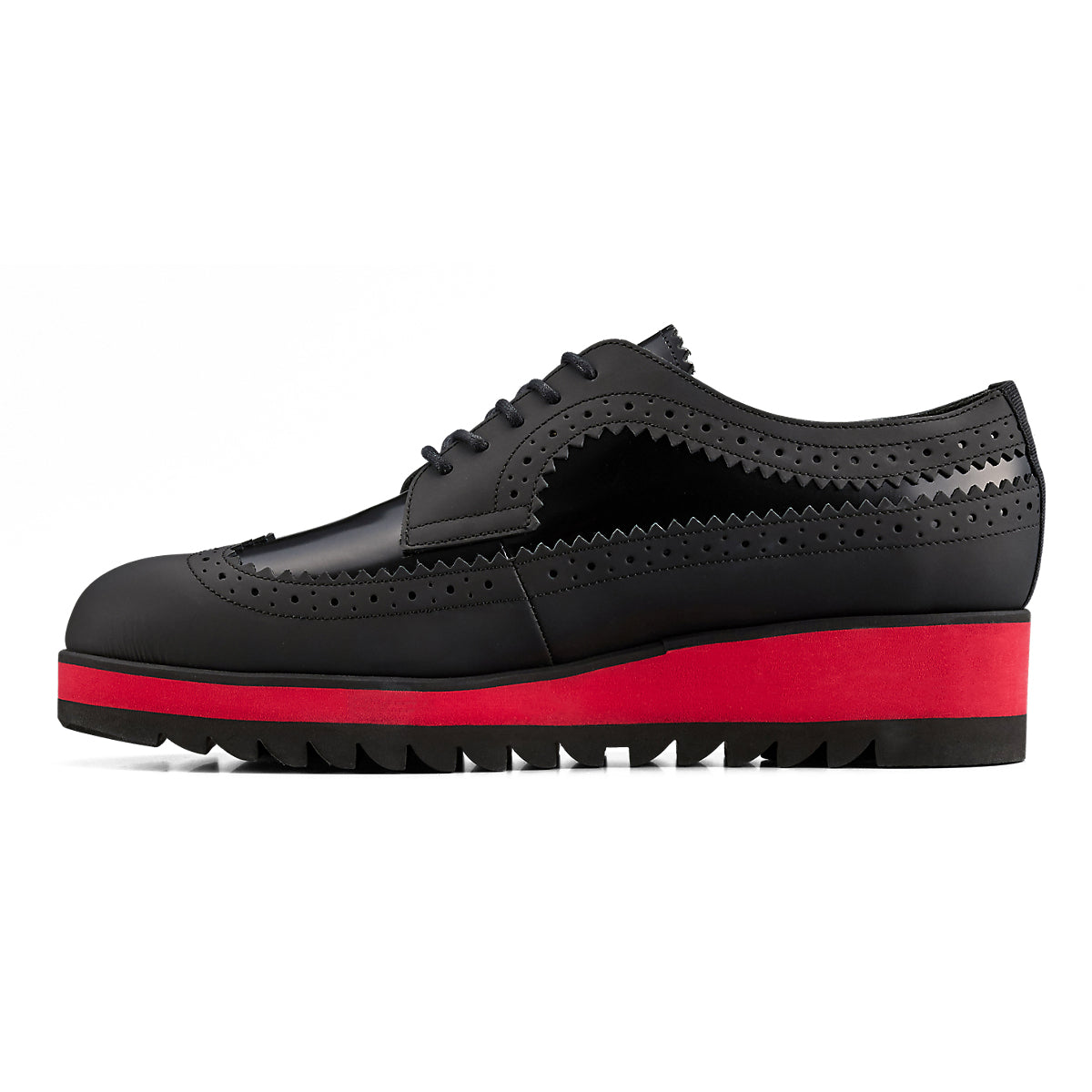 BROGUE - BLACK / CLASSIC RED - view 3