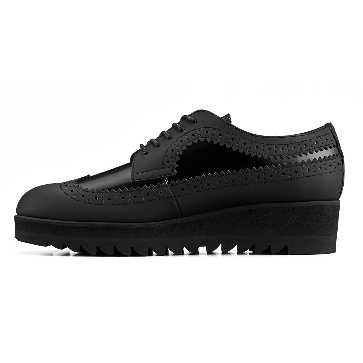 BROGUE - BLACK / BLACK - view 3