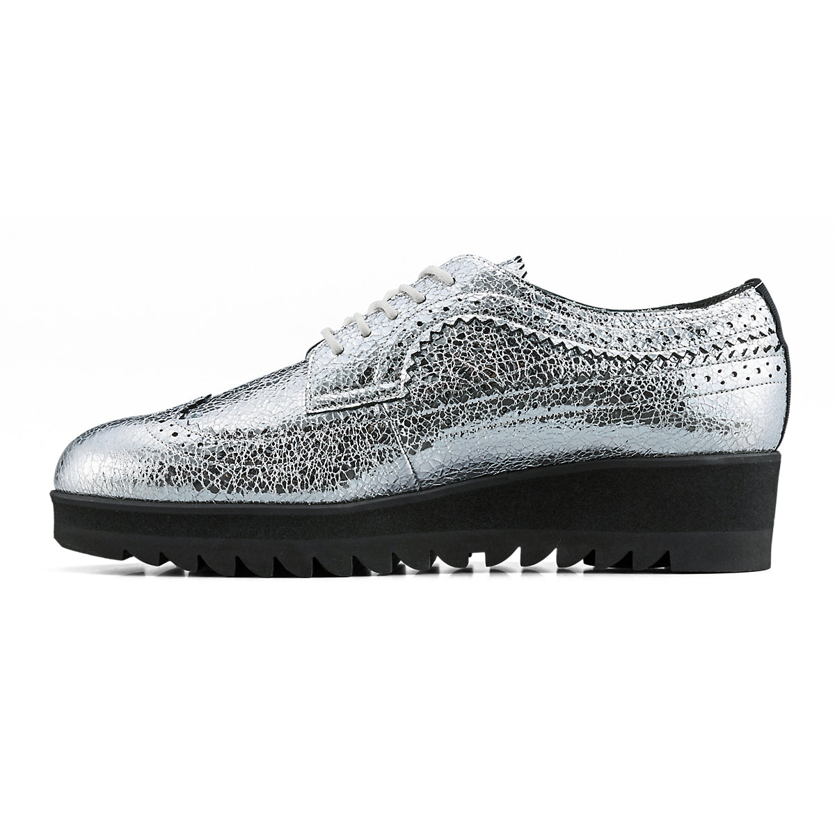 BROGUE - SILVER / SILVER - view 3