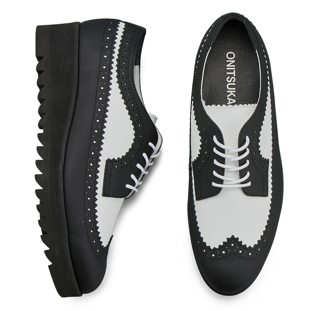BROGUE - BLACK / WHITE - view 8