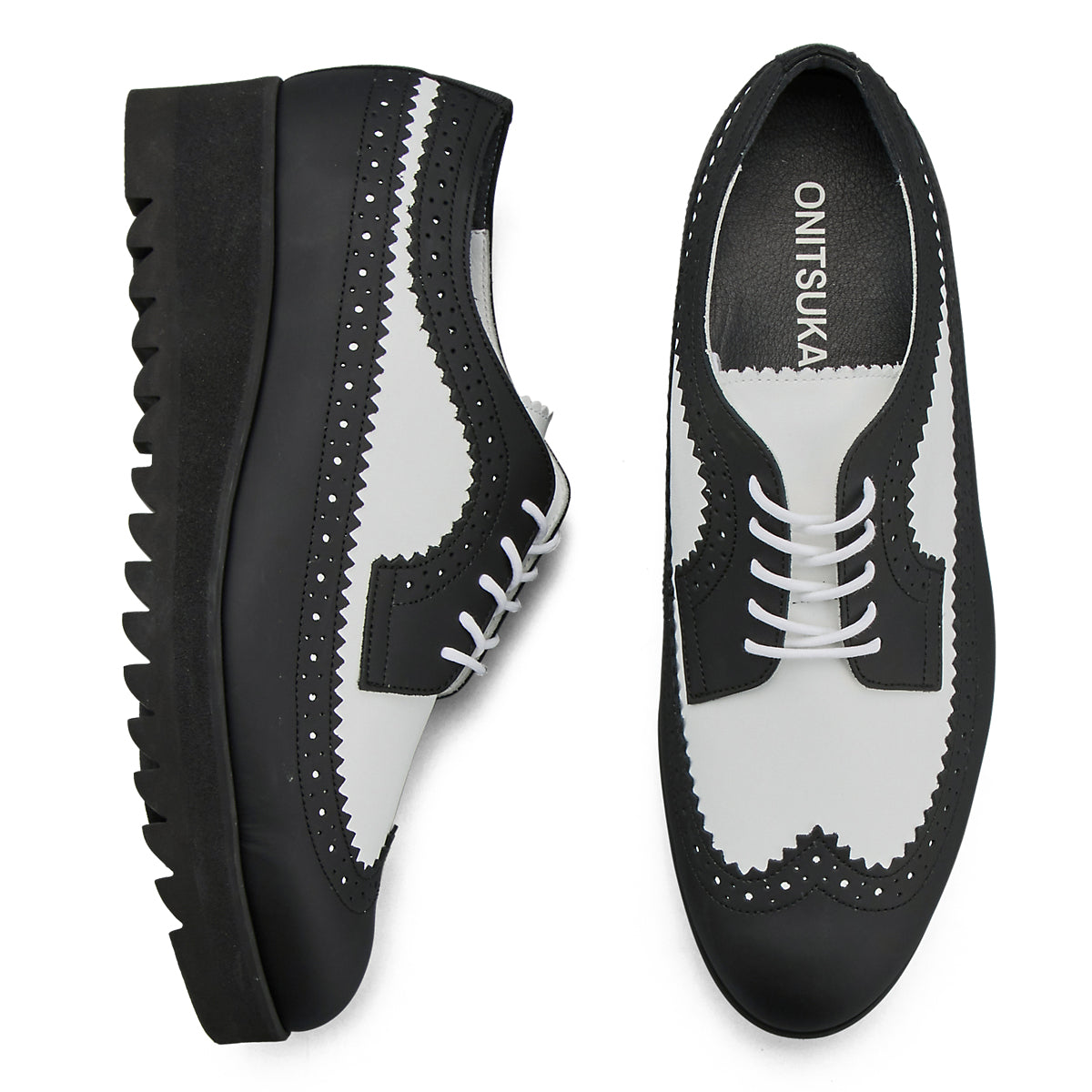BROGUE - BLACK / WHITE - view 8