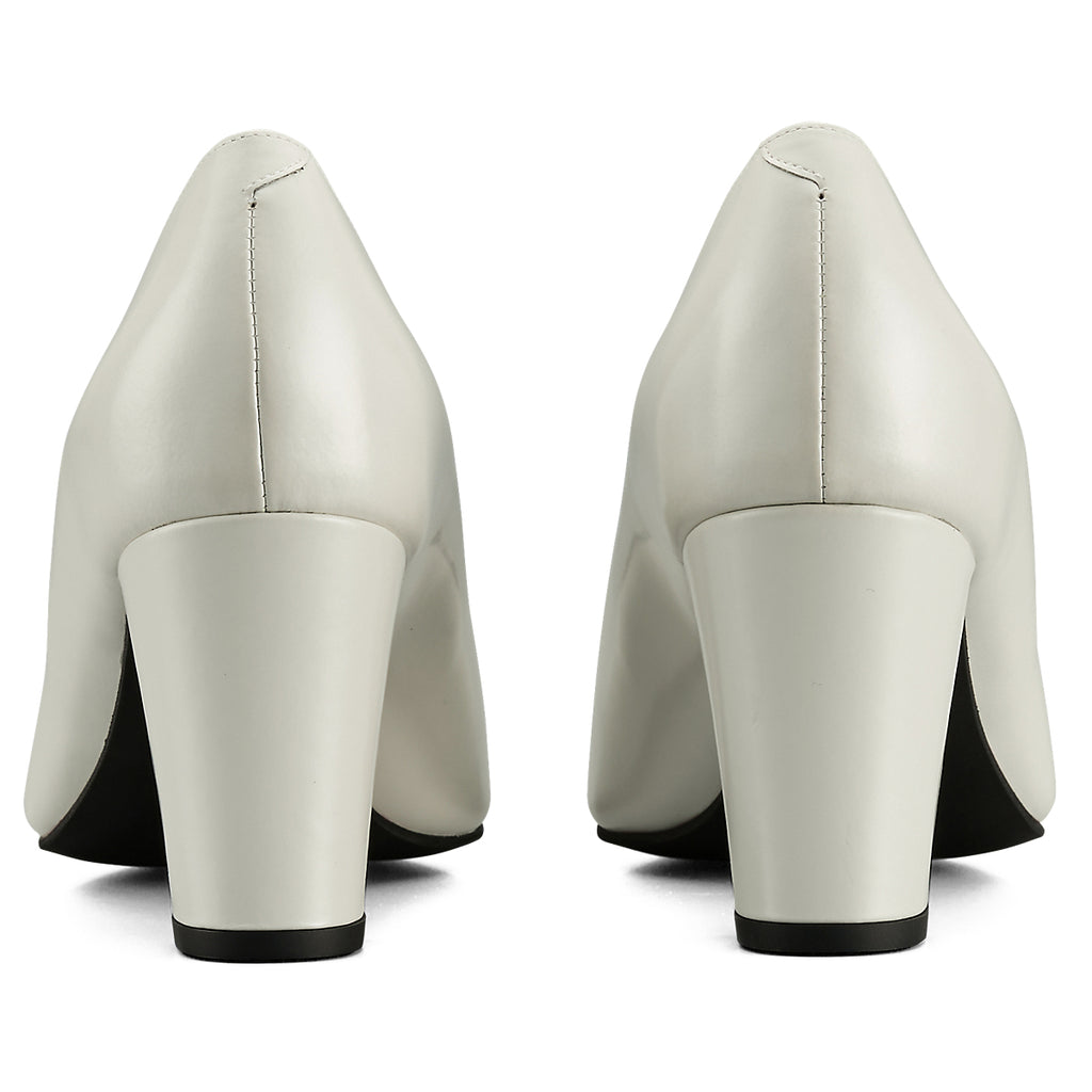 PUMPS - WHITE / WHITE - view 5
