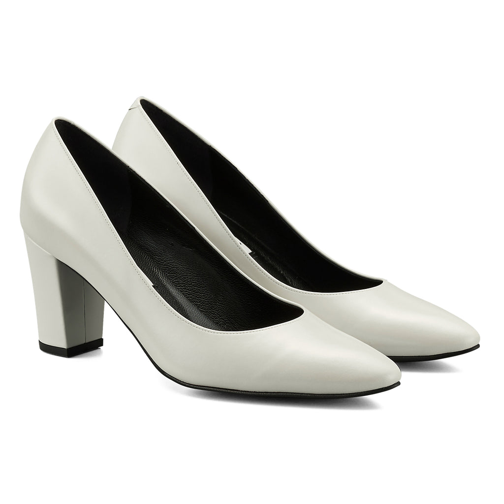 PUMPS - WHITE / WHITE - view 2