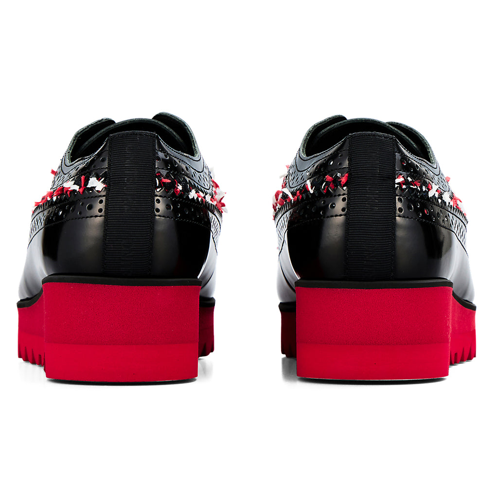 BROGUE - BLACK / CLASSIC RED - view 5