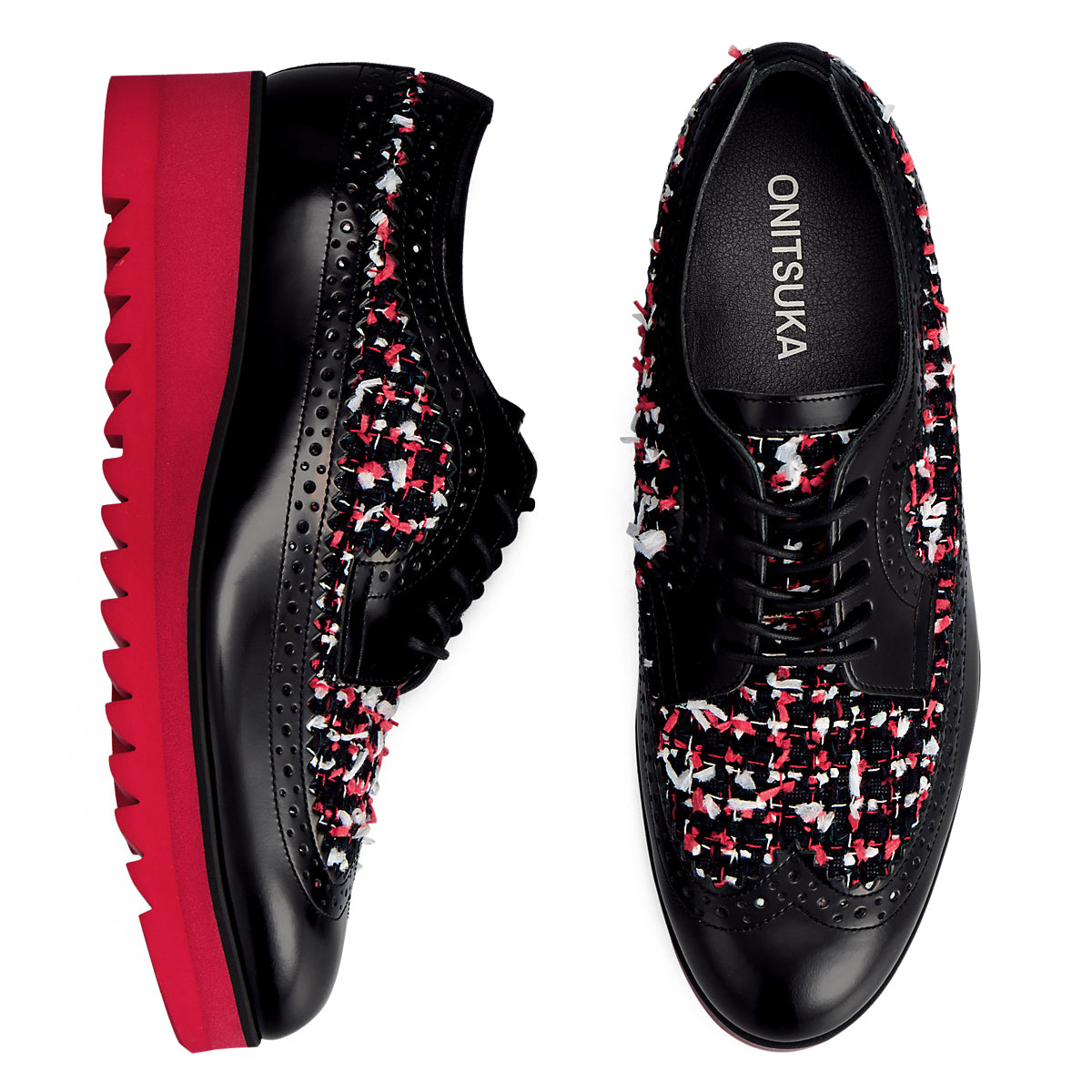 BROGUE - BLACK / CLASSIC RED - view 8