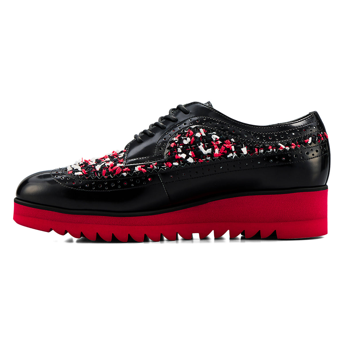 BROGUE - BLACK / CLASSIC RED - view 3