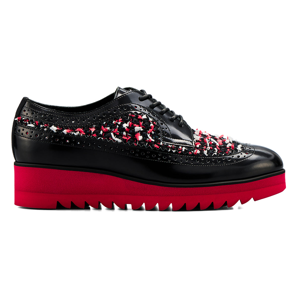 BROGUE - BLACK / CLASSIC RED - main view