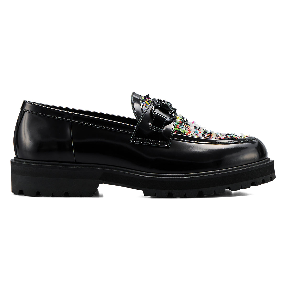 BIT LOAFER - BLACK / DIRECTOIRE BLUE - main view