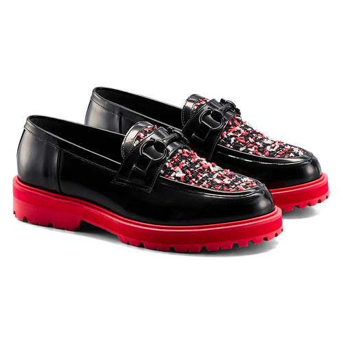 BIT LOAFER - BLACK / CLASSIC RED - view 2