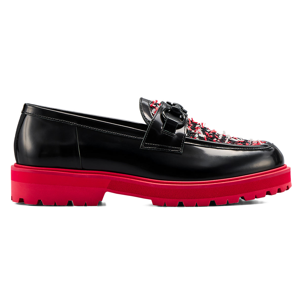 BIT LOAFER - BLACK / CLASSIC RED - main view