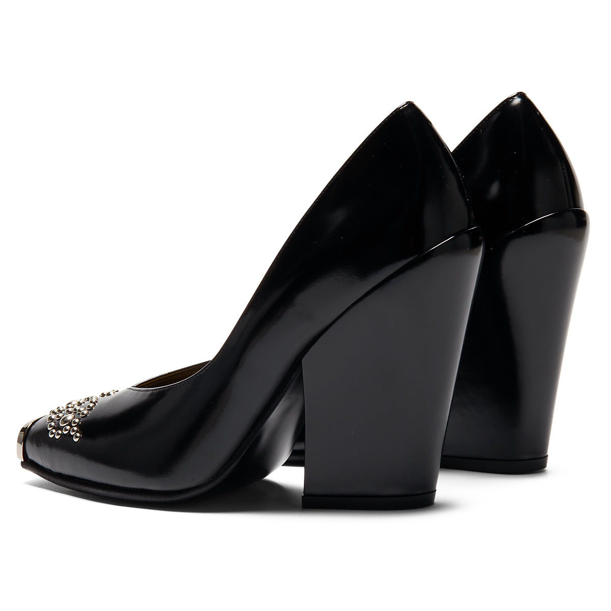 TIGER EQUA STUDS - BLACK / SILVER - view 4