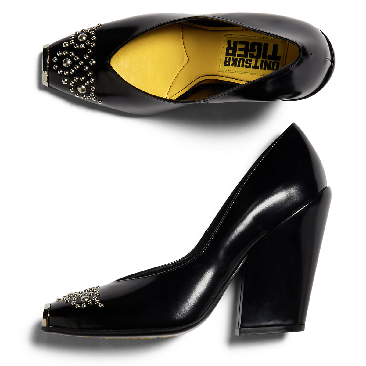 TIGER EQUA STUDS - BLACK / SILVER - view 8