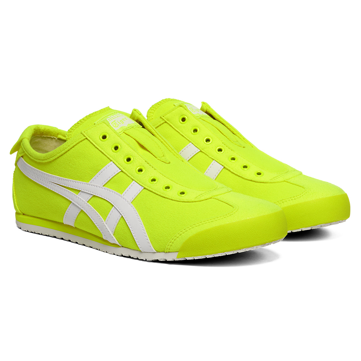 MEXICO 66 SLIP-ON - SAFETY YELLOW / WHITE - view 2