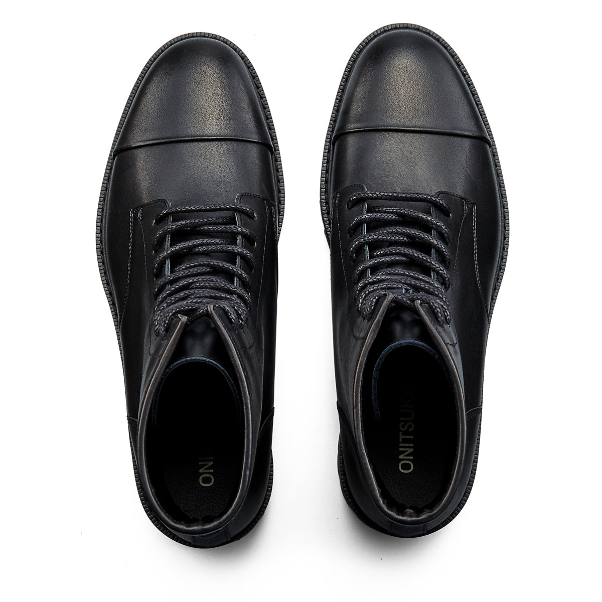 LACE-UP BOOT - BLACK / BLACK - view 6