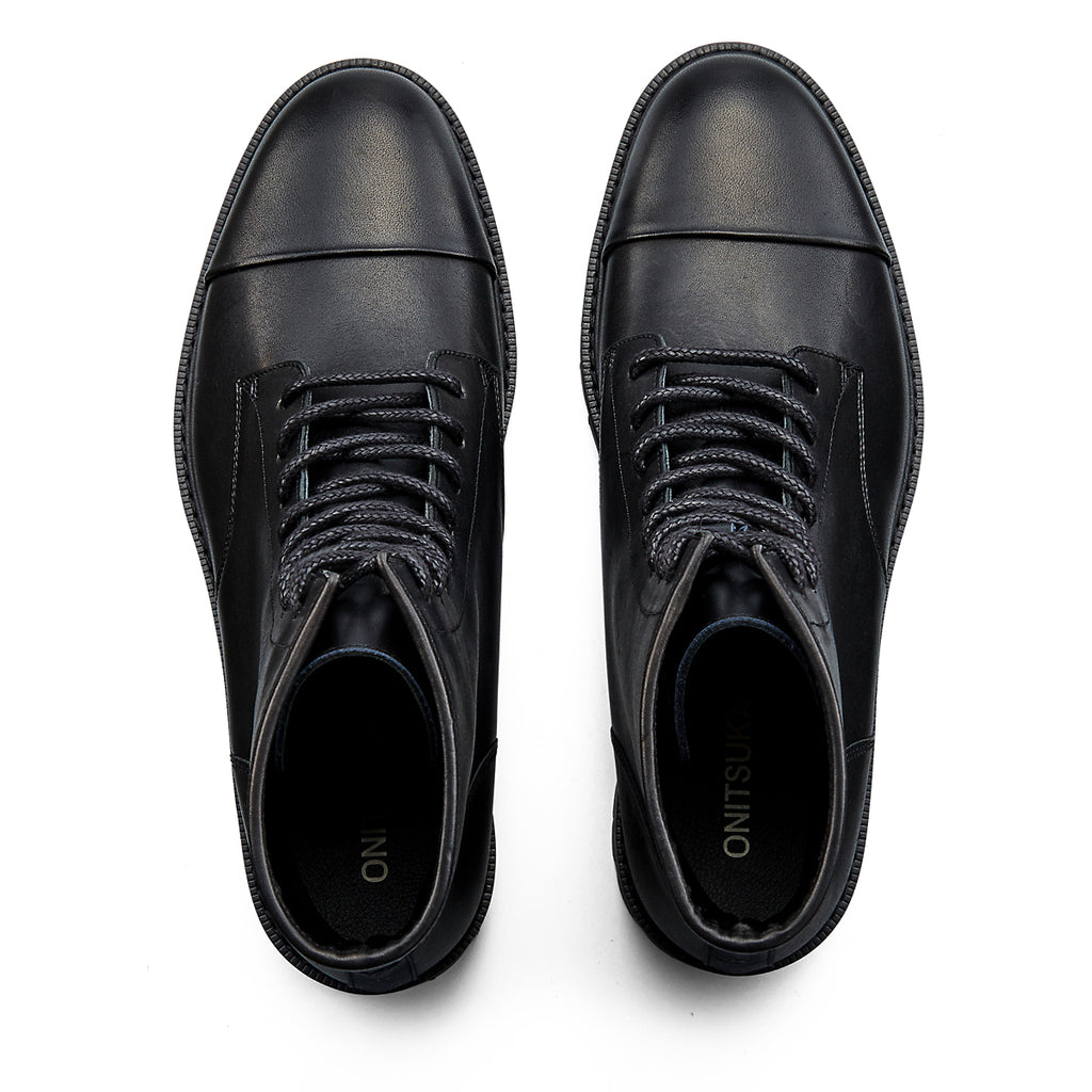 LACE-UP BOOT - BLACK / BLACK - view 6