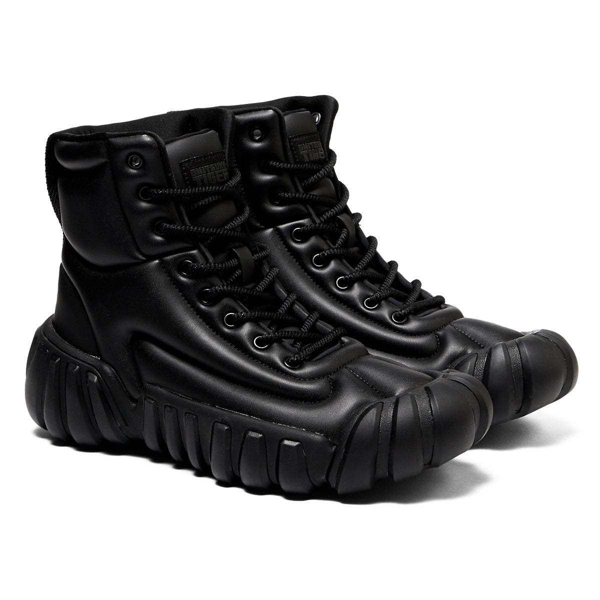 DENTIGRE PUFF BOOT - BLACK / BLACK - view 2