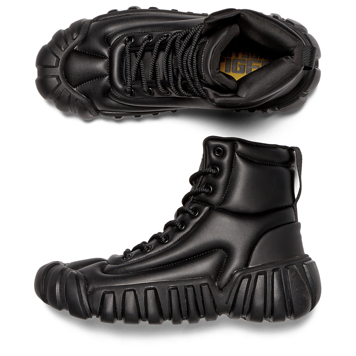 DENTIGRE PUFF BOOT - BLACK / BLACK - view 8
