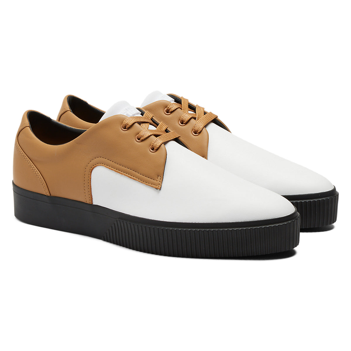 TIGER POINTY - WHITE / TAN PRESIDIO - view 2