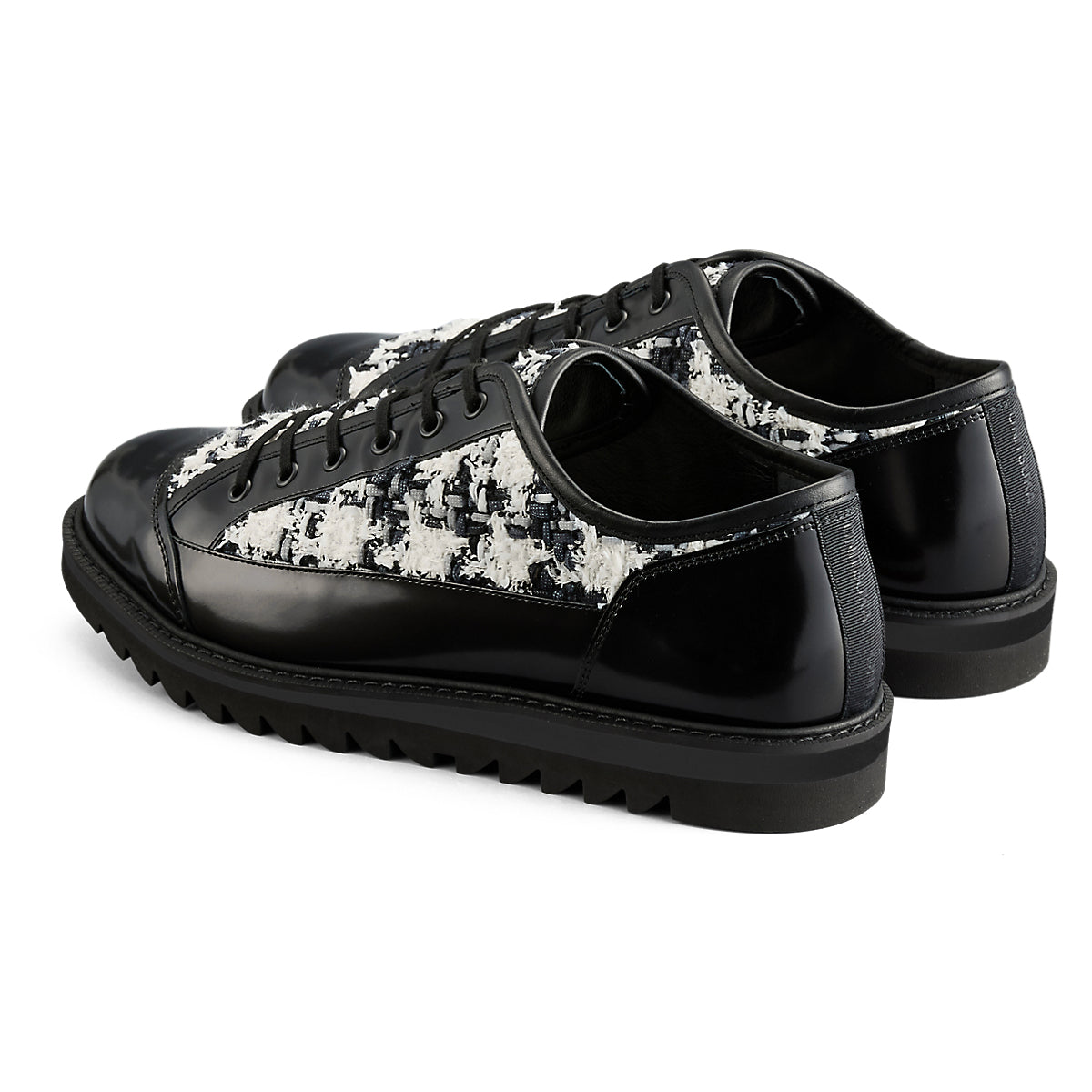 BLUCHER LO - BLACK / WHITE - view 4