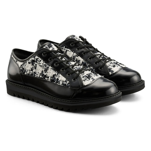 BLUCHER LO - BLACK / WHITE - view 2
