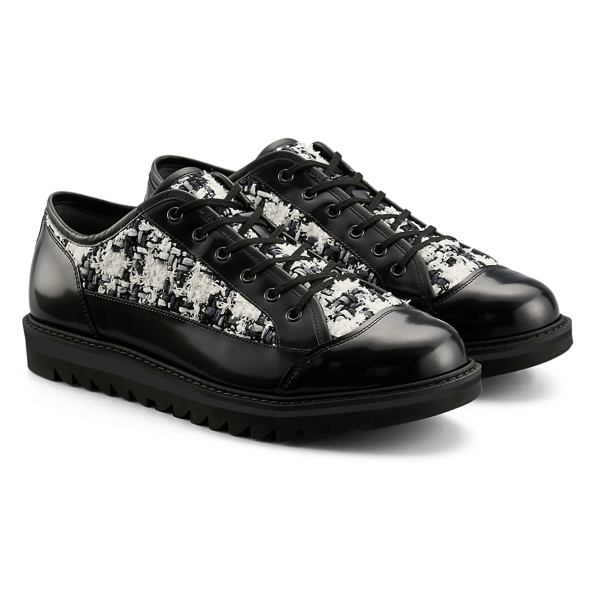 BLUCHER LO - BLACK / WHITE - view 2