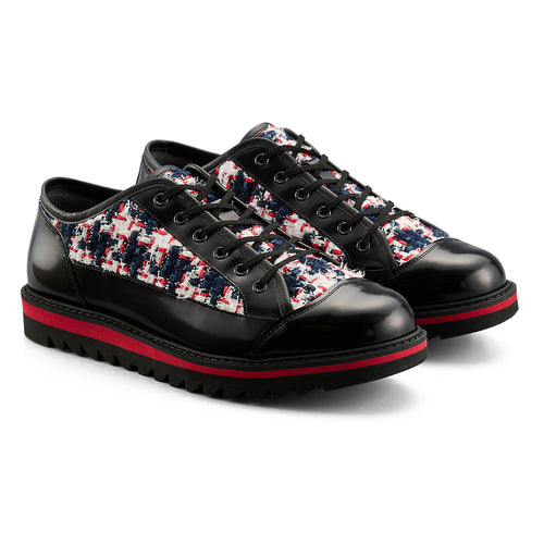BLUCHER LO - BLACK / CLASSIC RED - view 2