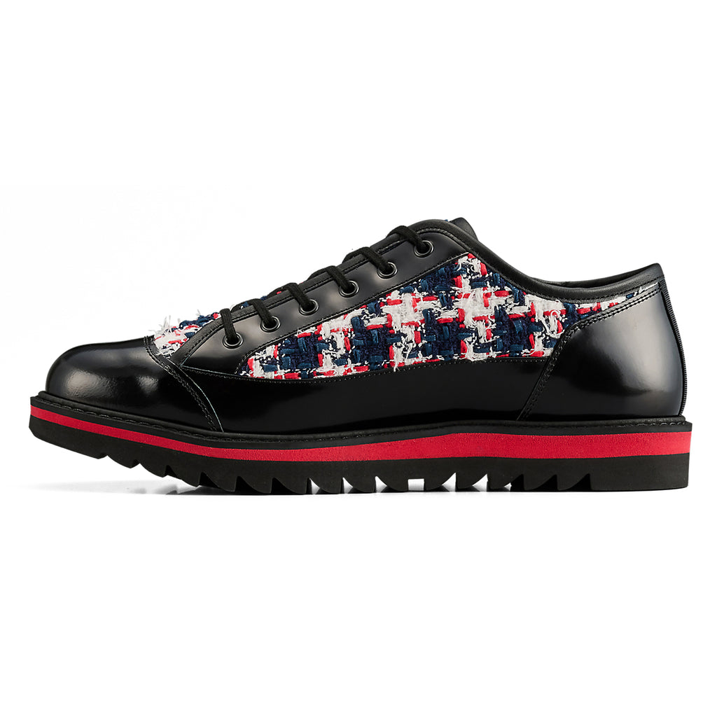 BLUCHER LO - BLACK / CLASSIC RED - view 3