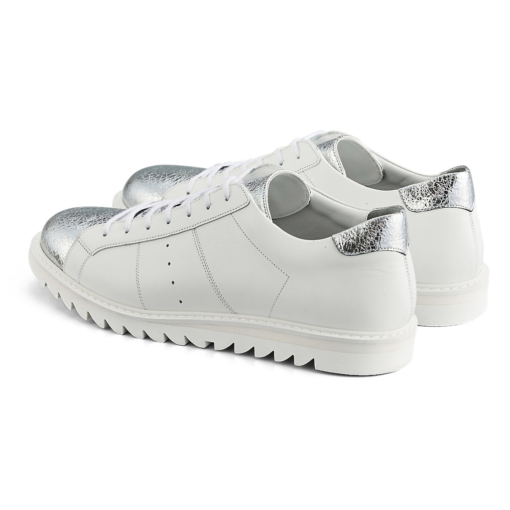 COURT-T - WHITE / SILVER - view 4