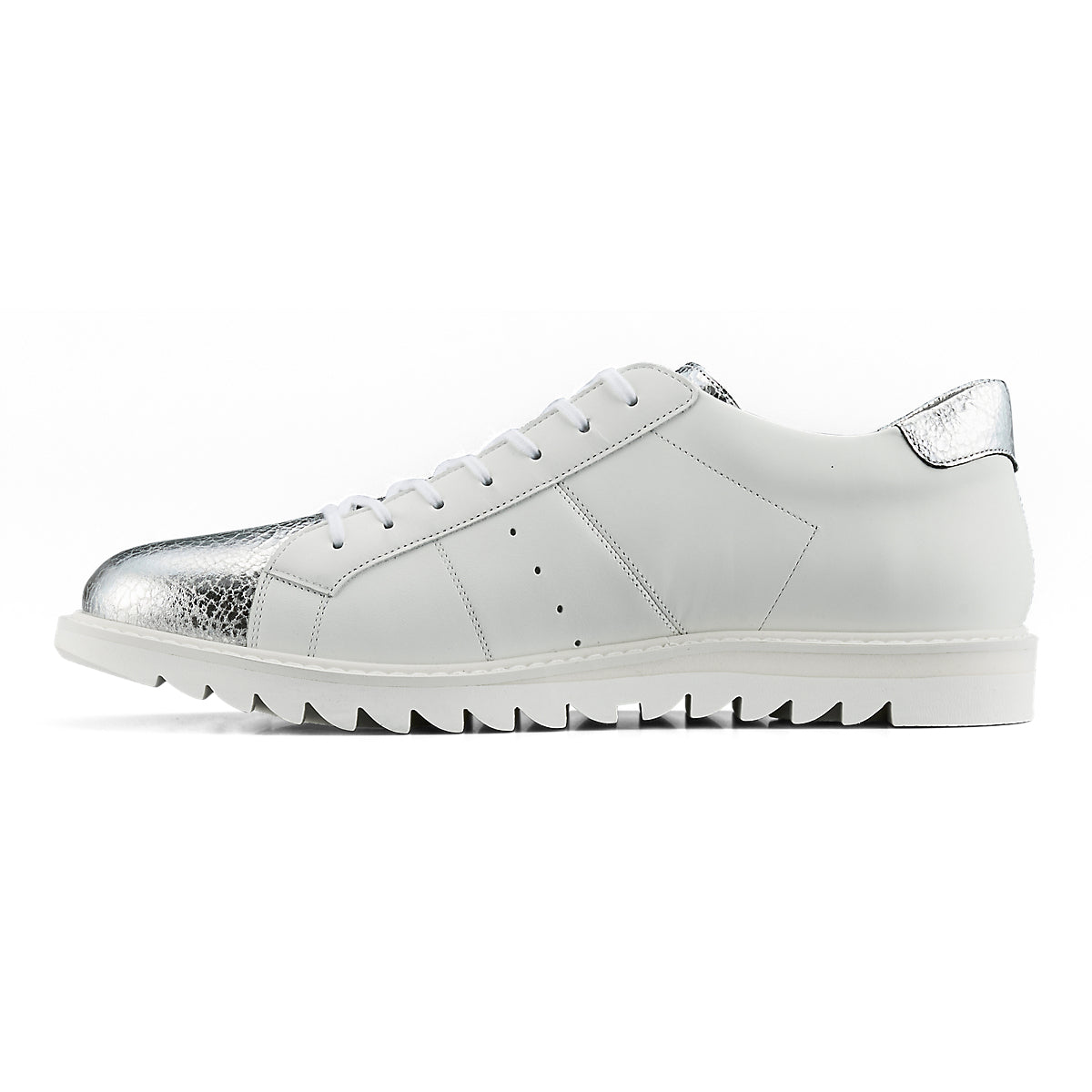 COURT-T - WHITE / SILVER - view 3