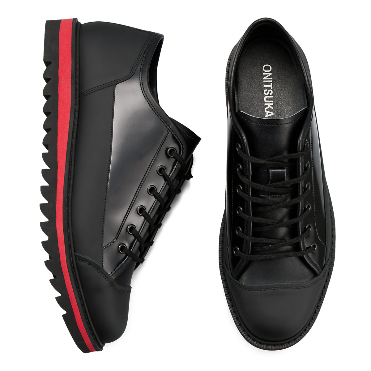 BLUCHER LO - BLACK / CLASSIC RED - view 8
