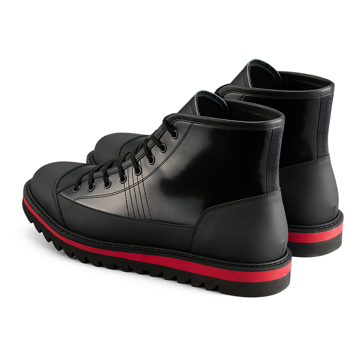 BLUCHER MT - BLACK / CLASSIC RED - view 4