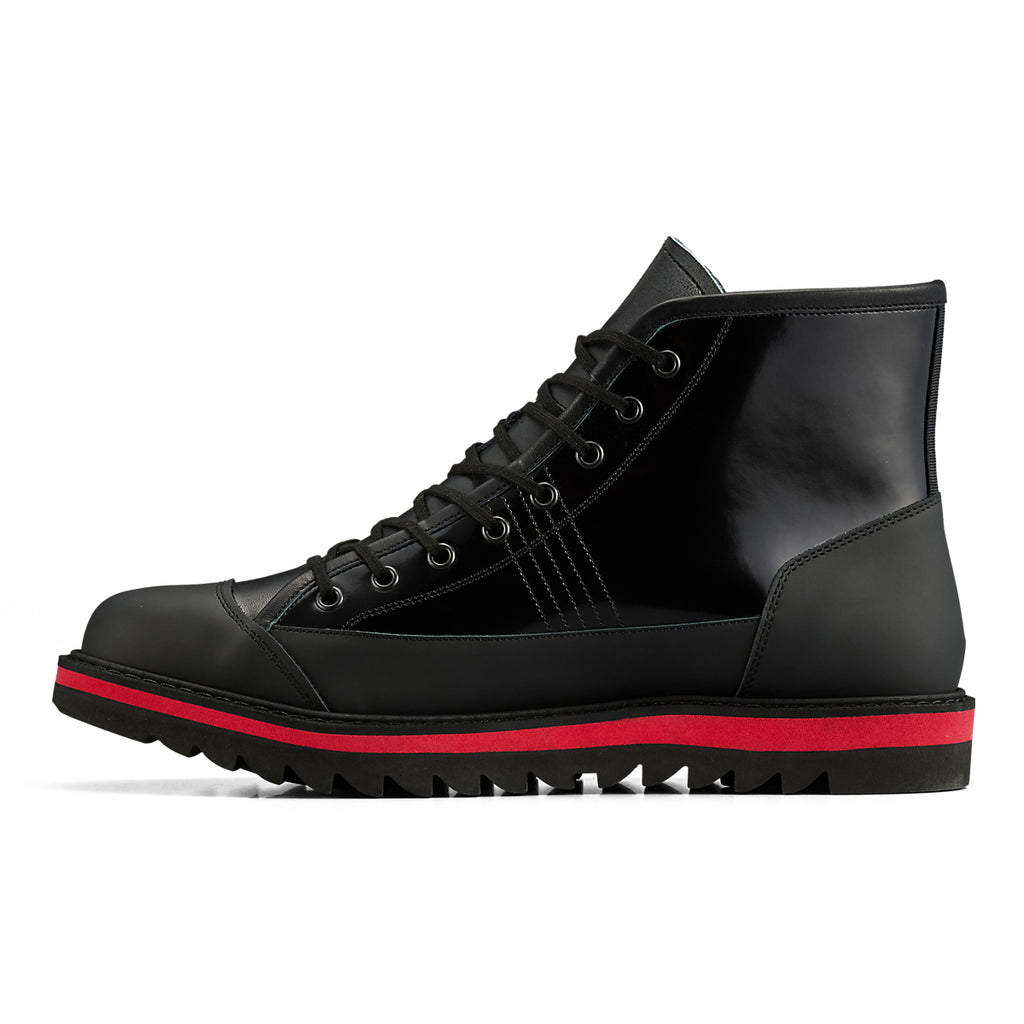 BLUCHER MT - BLACK / CLASSIC RED - view 3