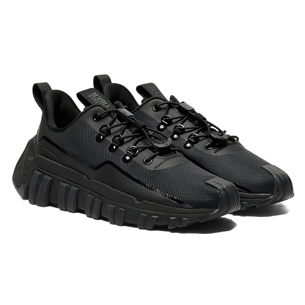CRESTY FLEK - BLACK / BLACK - view 2