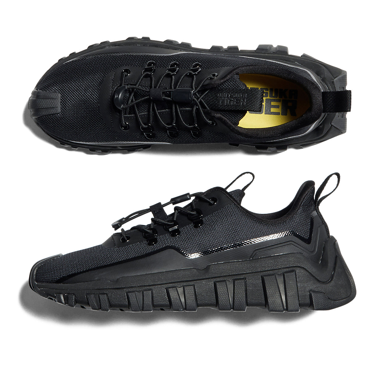 CRESTY FLEK - BLACK / BLACK - view 8