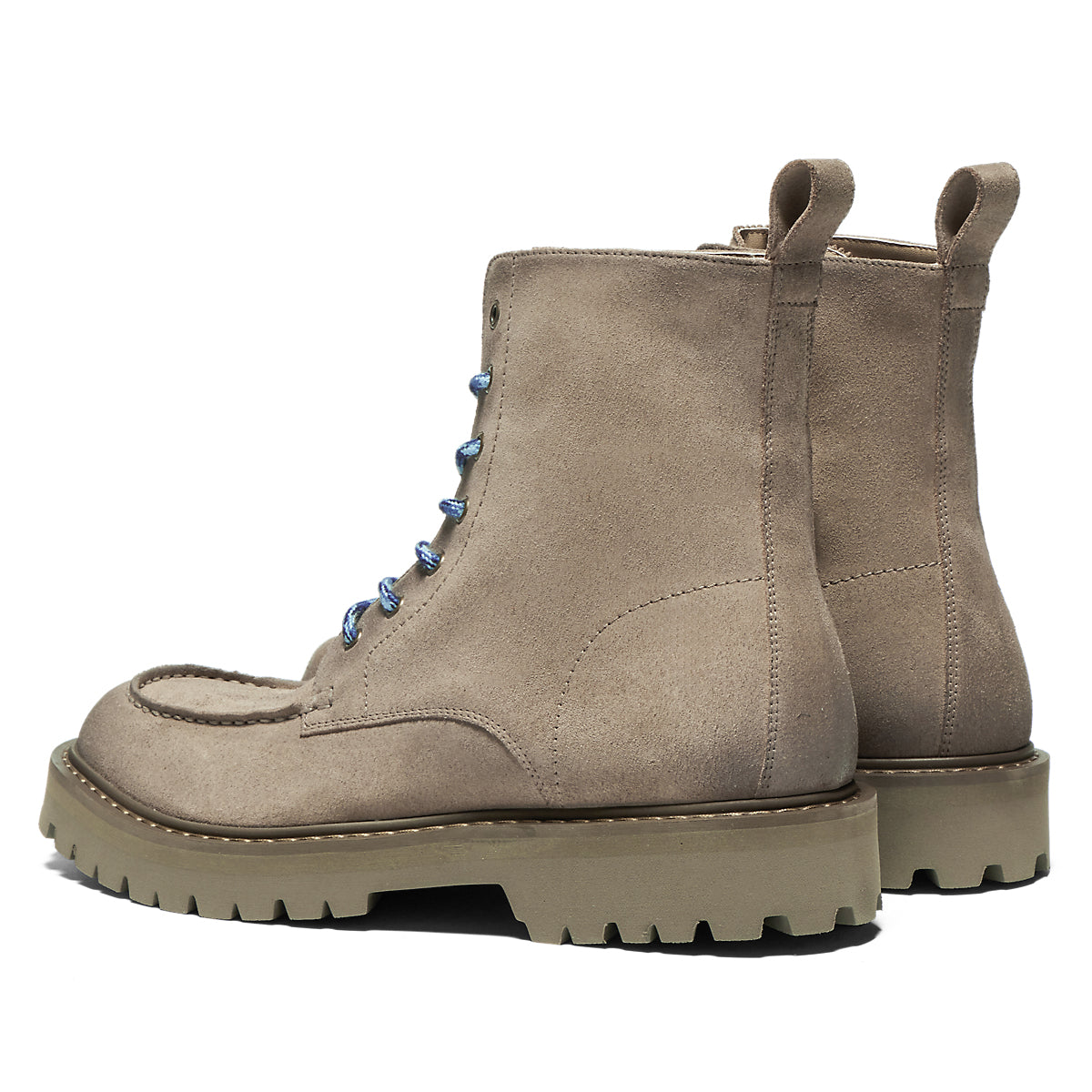TIGER MOC BOOTS - TRUFFLE GREY / BRONZE GREEN - view 4