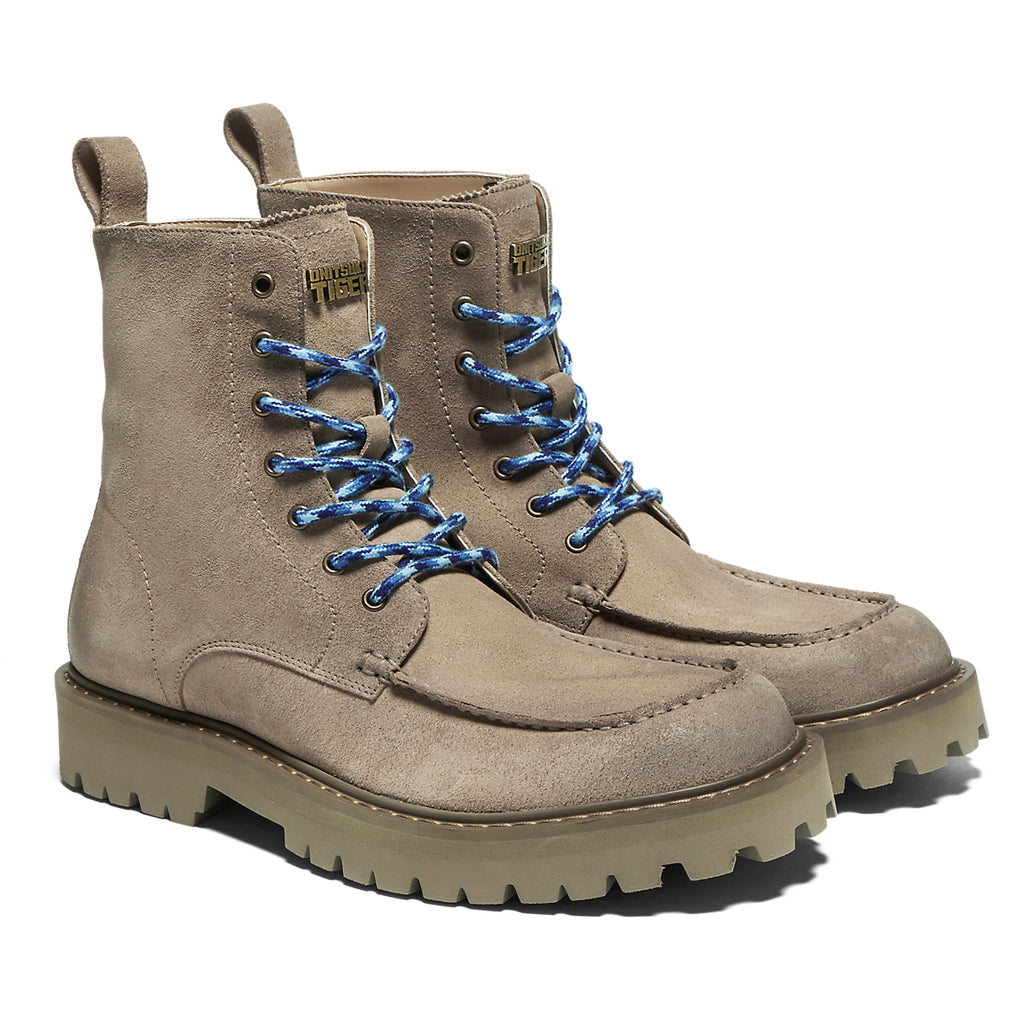 TIGER MOC BOOTS - TRUFFLE GREY / BRONZE GREEN - view 2