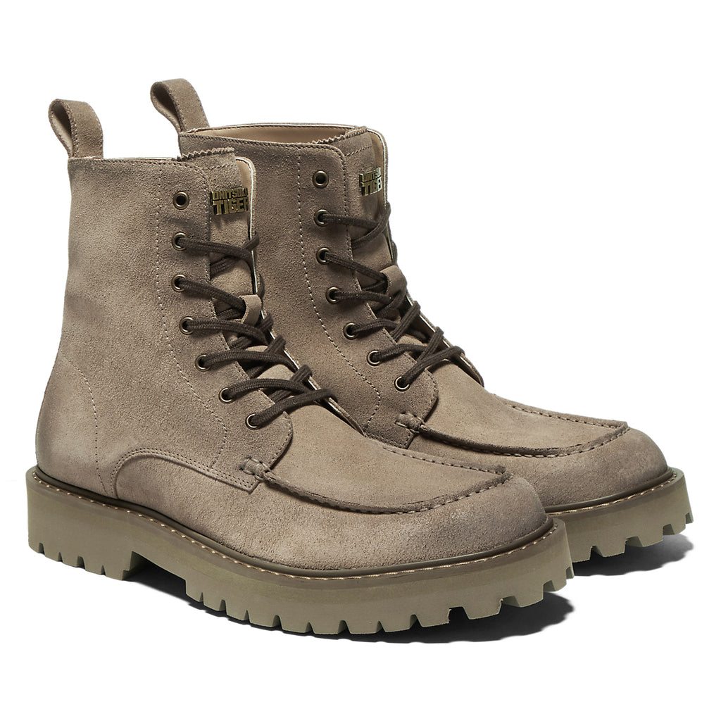 TIGER MOC BOOTS - TRUFFLE GREY / BRONZE GREEN - view 9