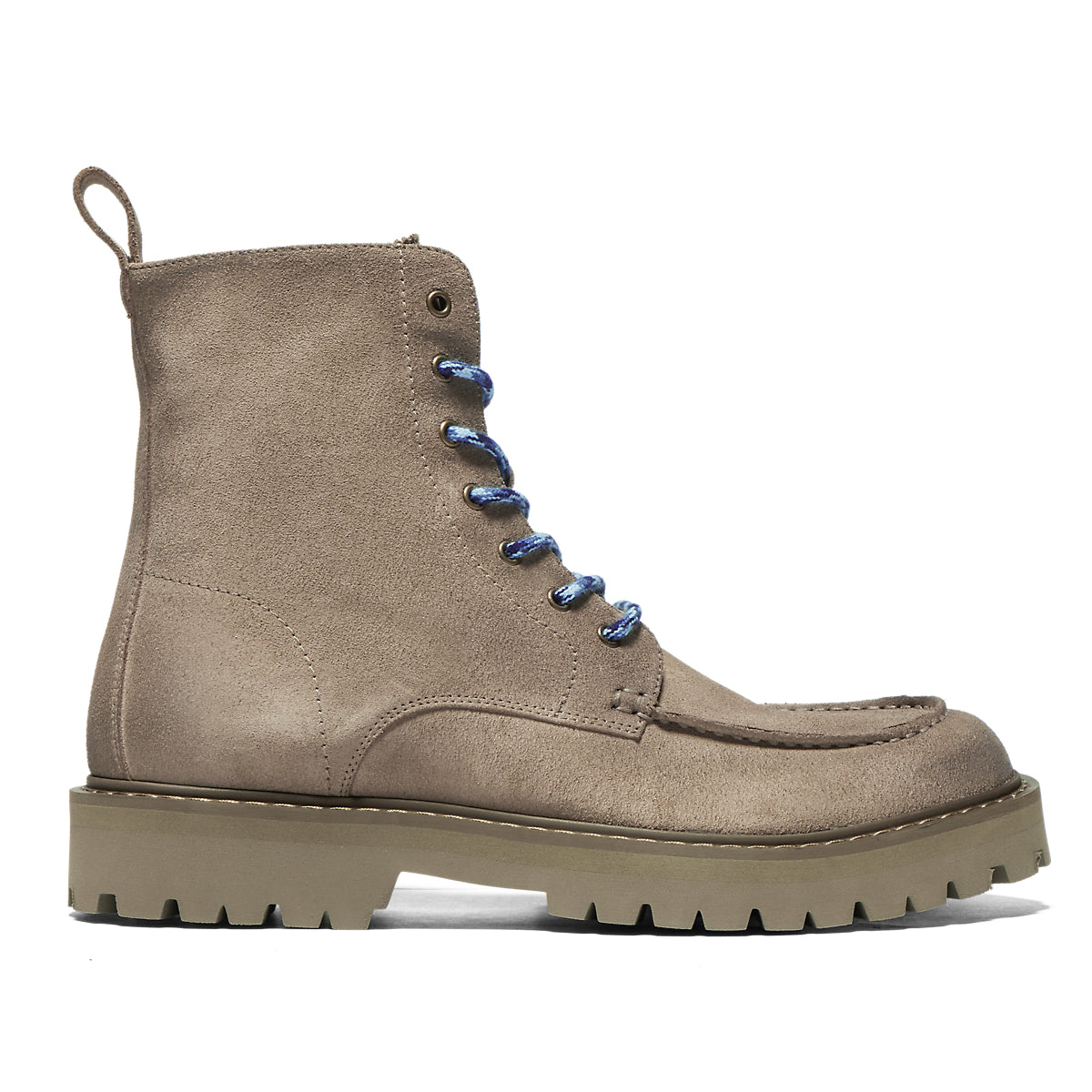 TIGER MOC BOOTS - TRUFFLE GREY / BRONZE GREEN - main view