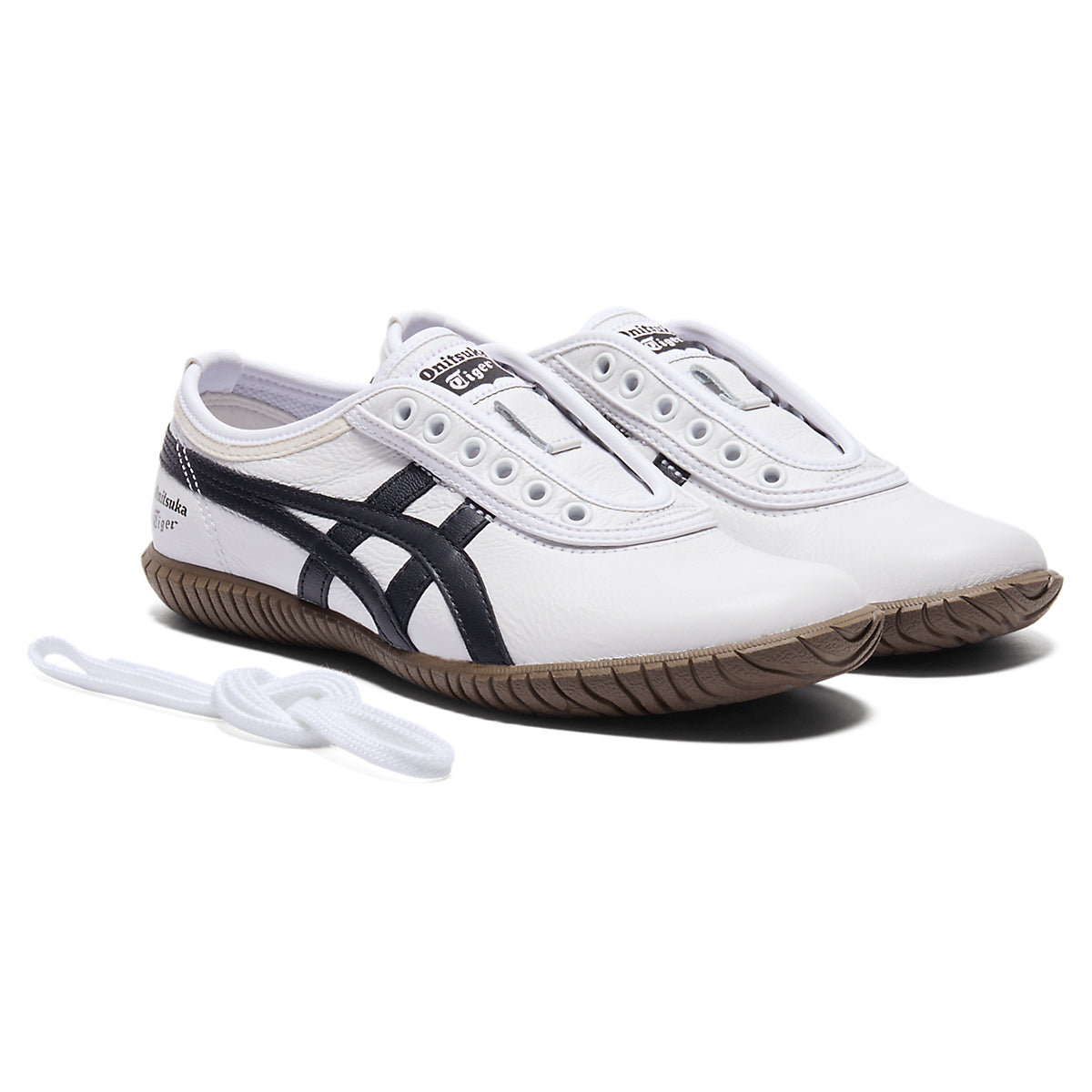 TSUNAHIKI SLIP-ON - WHITE / BLACK - view 8