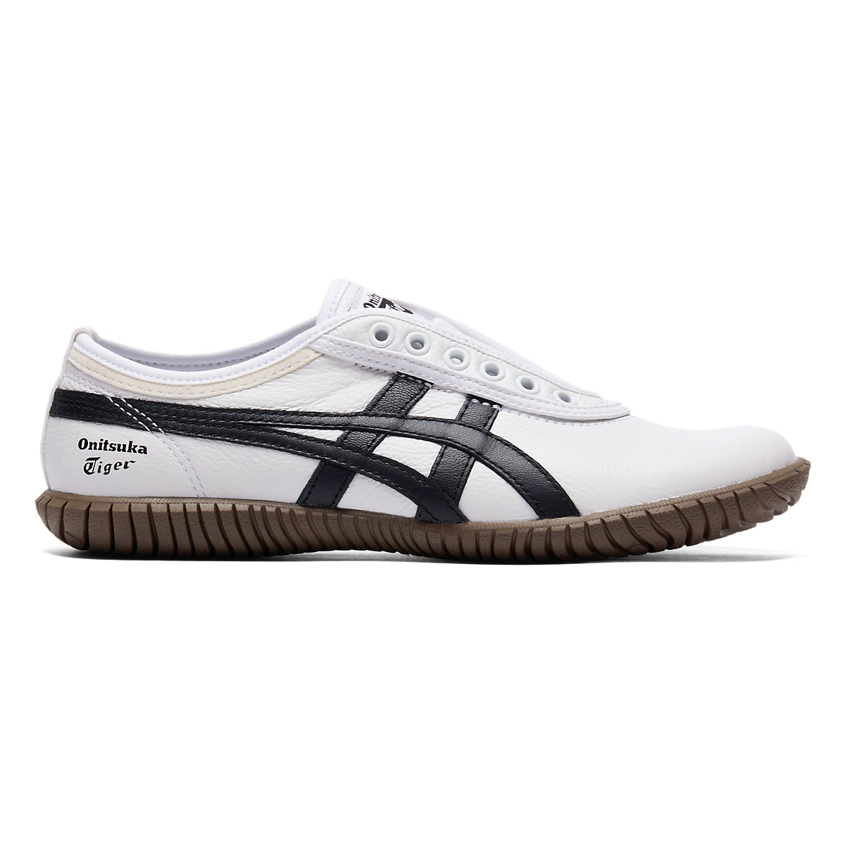 TSUNAHIKI SLIP-ON - WHITE / BLACK - main view