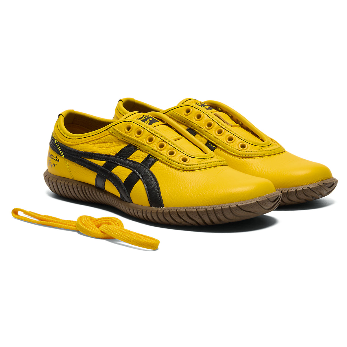 TSUNAHIKI SLIP-ON - SUNFLOWER YELLOW / BLACK - view 8