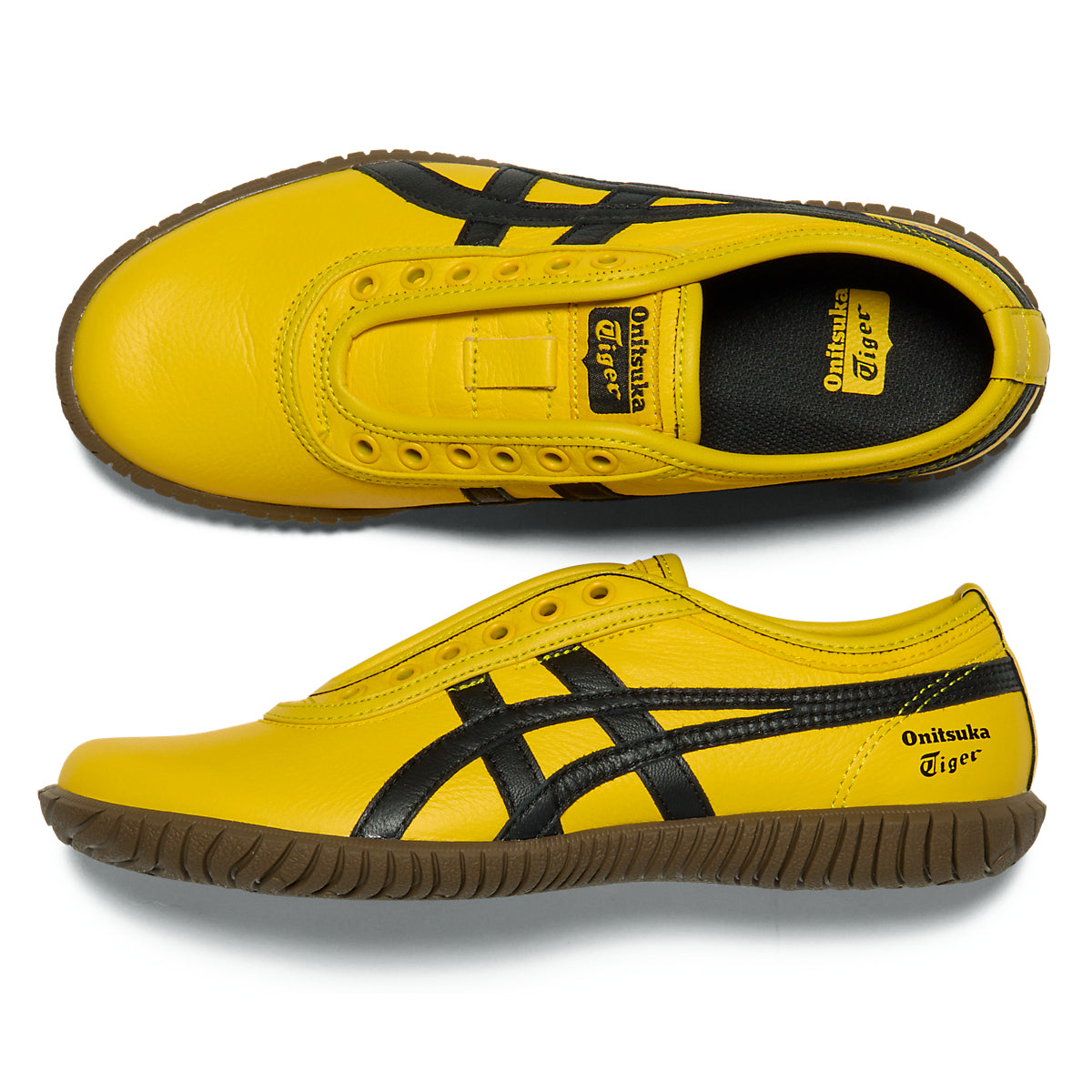 TSUNAHIKI SLIP-ON - SUNFLOWER YELLOW / BLACK - view 10
