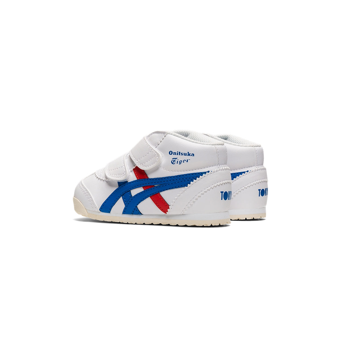 Kids’ MEXICO Mid Runner KIDS - WHITE/DIRECTOIRE BLUE - view 9