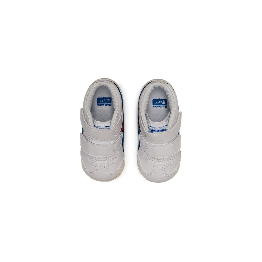 Kids’ MEXICO Mid Runner KIDS - WHITE/DIRECTOIRE BLUE - view 12