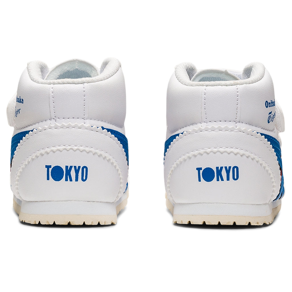 Kids’ MEXICO Mid Runner KIDS - WHITE/DIRECTOIRE BLUE - view 5