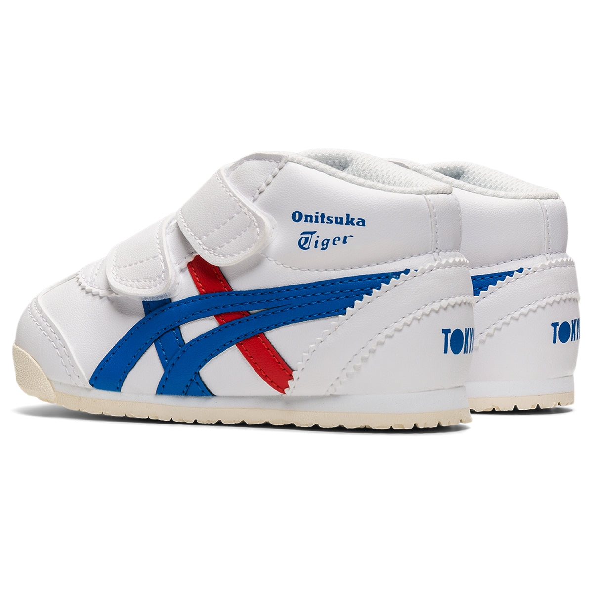 Kids’ MEXICO Mid Runner KIDS - WHITE/DIRECTOIRE BLUE - view 4