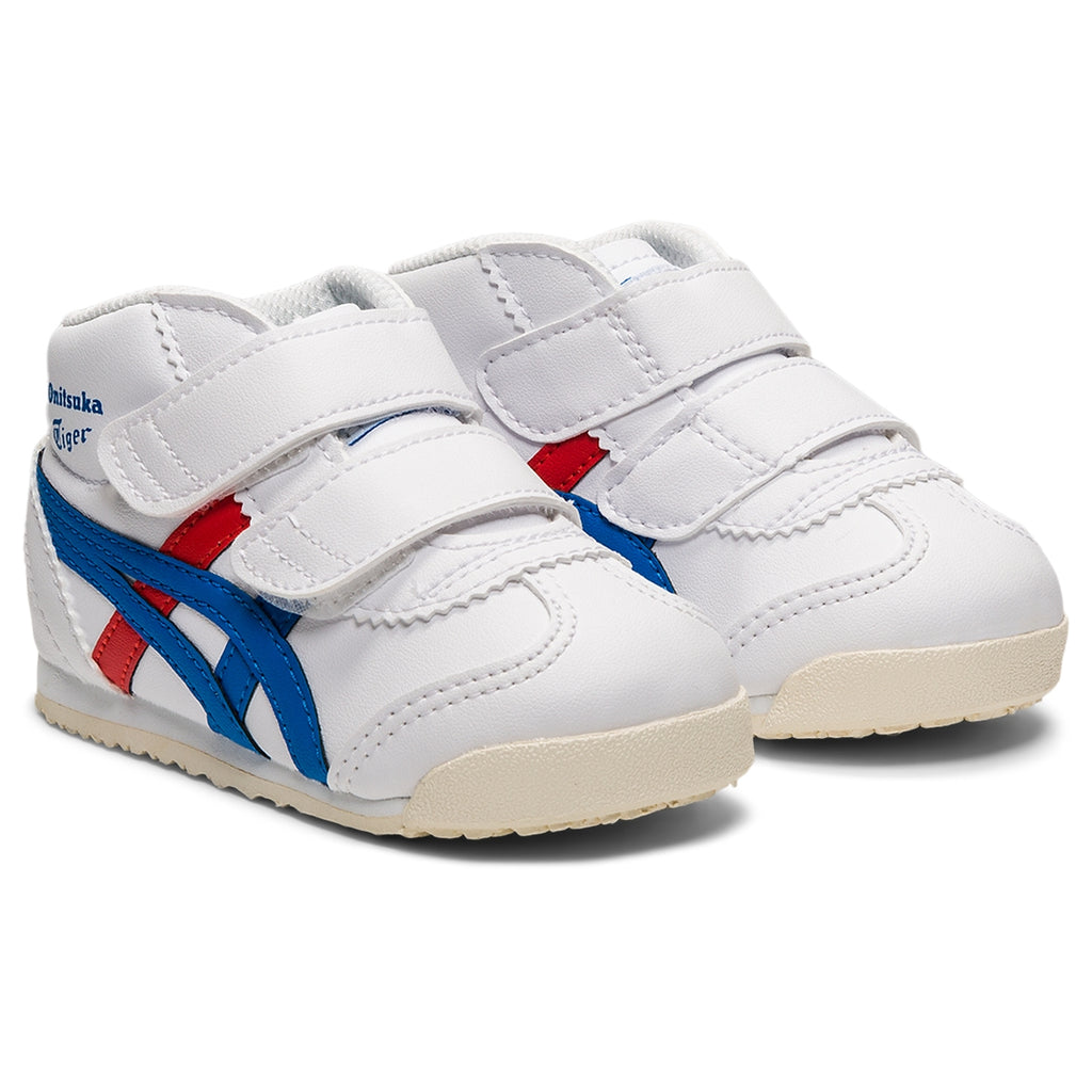 Kids’ MEXICO Mid Runner KIDS - WHITE/DIRECTOIRE BLUE - view 3