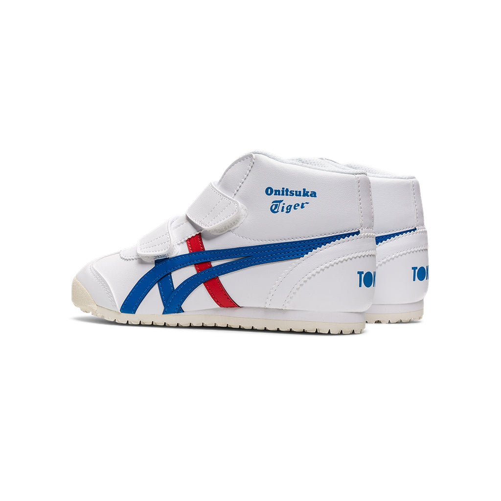 Kids’ MEXICO Mid Runner KIDS - WHITE/DIRECTOIRE BLUE - view 9