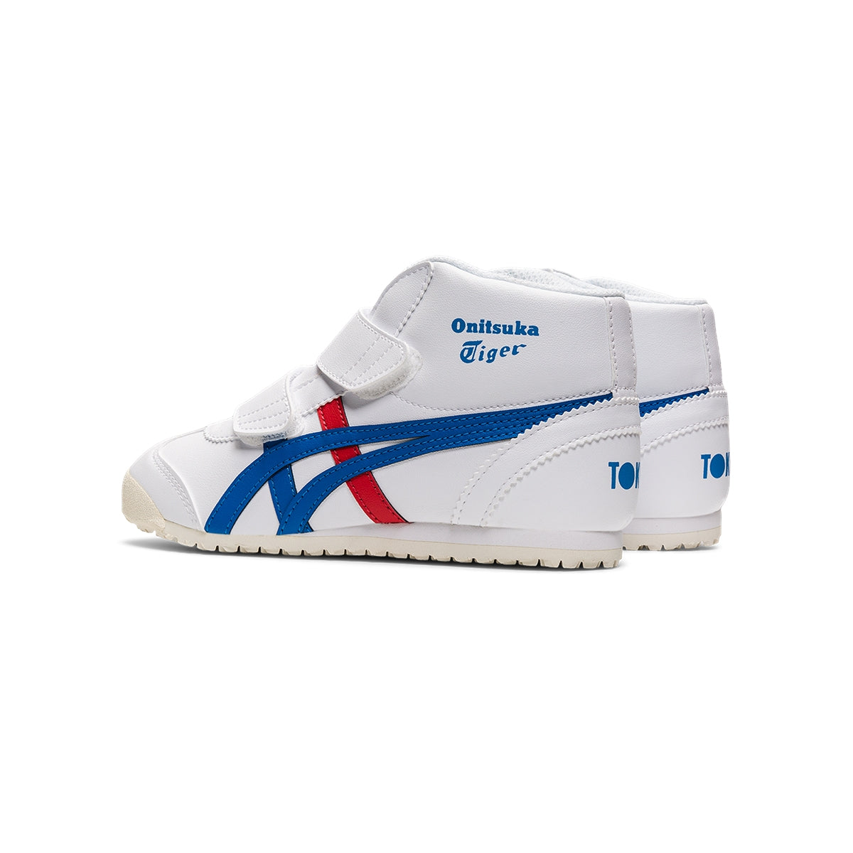 Kids’ MEXICO Mid Runner KIDS - WHITE/DIRECTOIRE BLUE - view 9